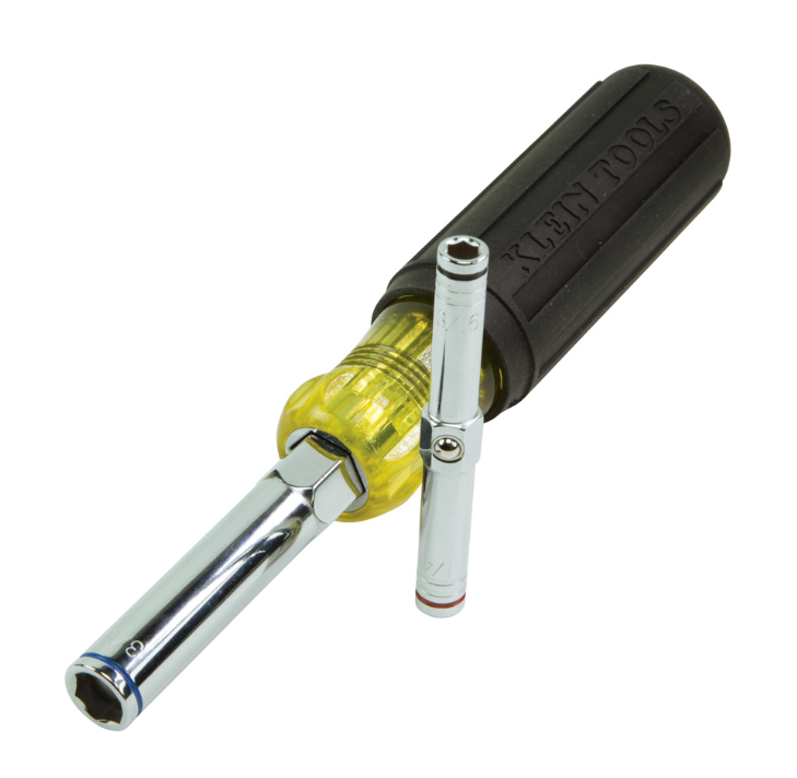 [A] (KLE-32476) DESARMADOR MULTIUSOS 5 en 1 CON PUNTAS PHILLIPS Y PUNTAS PLANAS