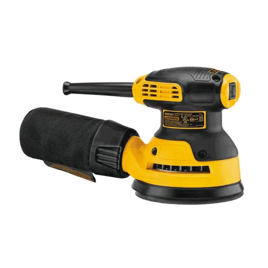 [A] (BDD-DWE6421-B3) LIJADORA DE PALMA ROTO-ORBITAL 5 275 W (NUEVO MOD. SUBST. A D26451)