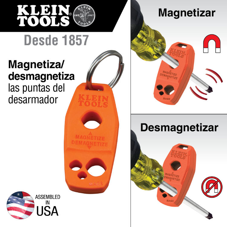 [A] (KLE-MAG2) MAGNETIZADOR Y DESMAGNETIZADOR PARA DESARMADOR