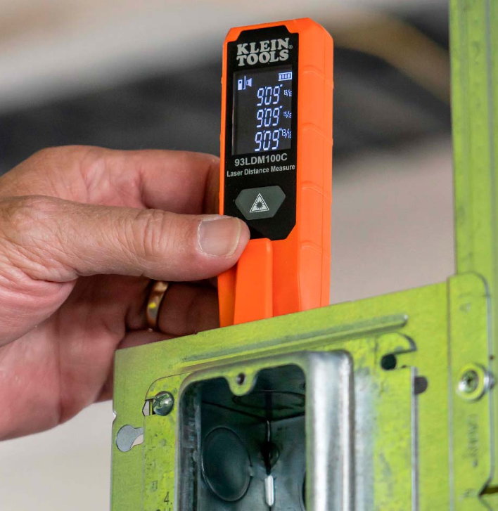 [A] (KLE-93LDM100C) DISTANCIOMETRO LASER DE 30 METROS