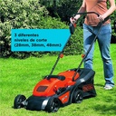 [A] (BDJ-GR3000) PODADORA ELECTRICA 1,000 W C/CUCHILLA 30cm 3 NIVELES DE CORTE C/BOLSA REC. 35l