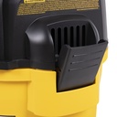 [A] (DEW-DXV05P-QT) ASPIRADORA DE 4 HP 5 GAL. 20 LTS SECO/MOJADO CARCAZA DE POLIMERO 80 CFM CABLE 3 MTS C/ACCS. Y TECN. SILENCIOSA