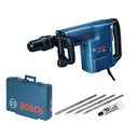 [A] (BOI-06113168G0) MARTILLO DEMOLEDOR SDS MAX BOSCH MODELO GSH 11E INCLUYE 4 CINCELES Y MALETIN DE CARGA