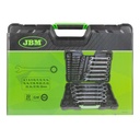 [A] (JBM-54041) JUEGO DE LLAVES COMBINADAS DE 22 PZAS CON MATRACA MILIMETRICAS DE 6 A 32 MM CON ESTUCHE