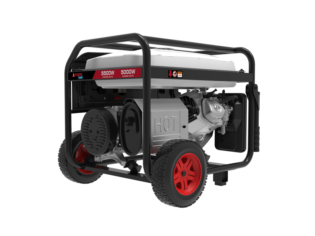 GENERADOR A GASOLINA EXPERT DE 5500 WATTS DE ARRANQUE Y 5000 WATTS CONTINUOS C/PROTECCION DE BAJO NIVEL DE ACEITE