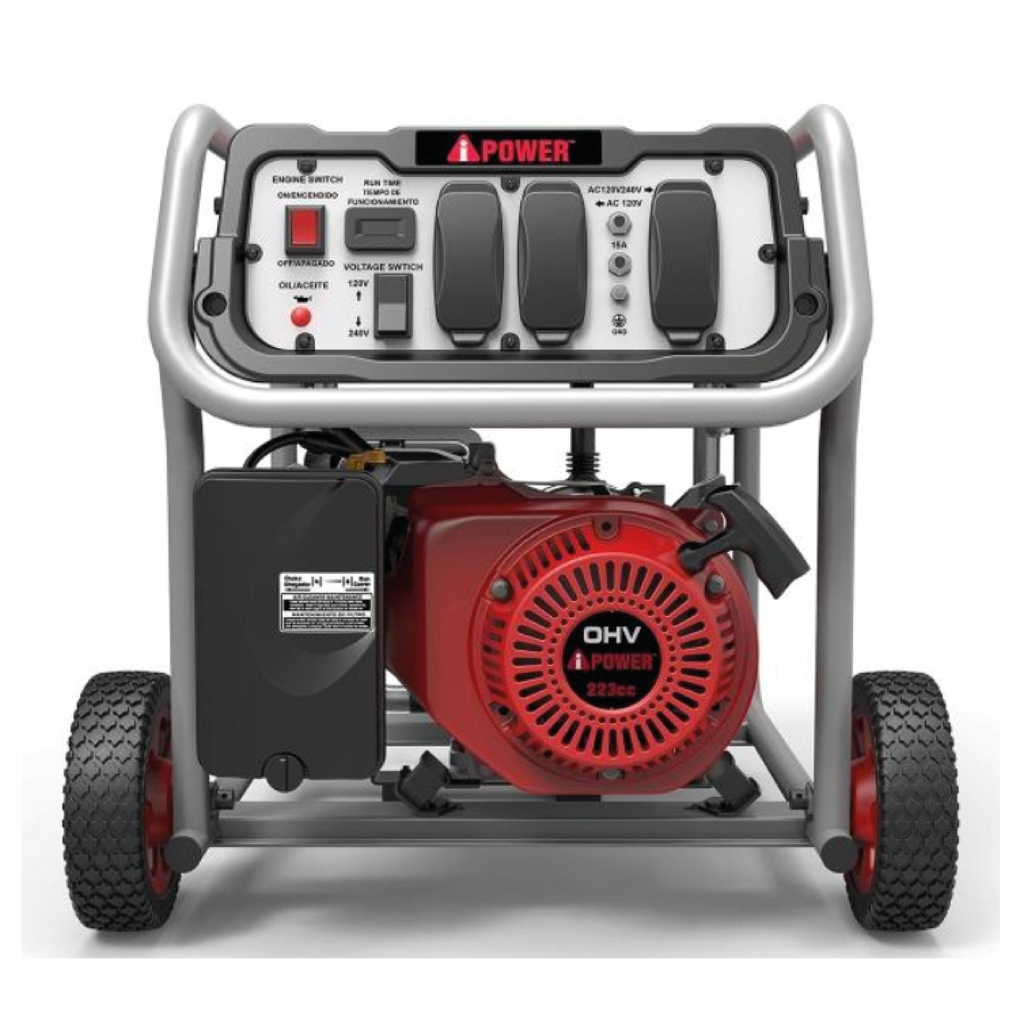 GENERADOR A GASOLINA MOD. SUA DE 5000 WATTS DE ARRANQUE Y 4000 WATTS CONTINUOS C/PROTECCION DE BAJO NIVEL DE ACEITE