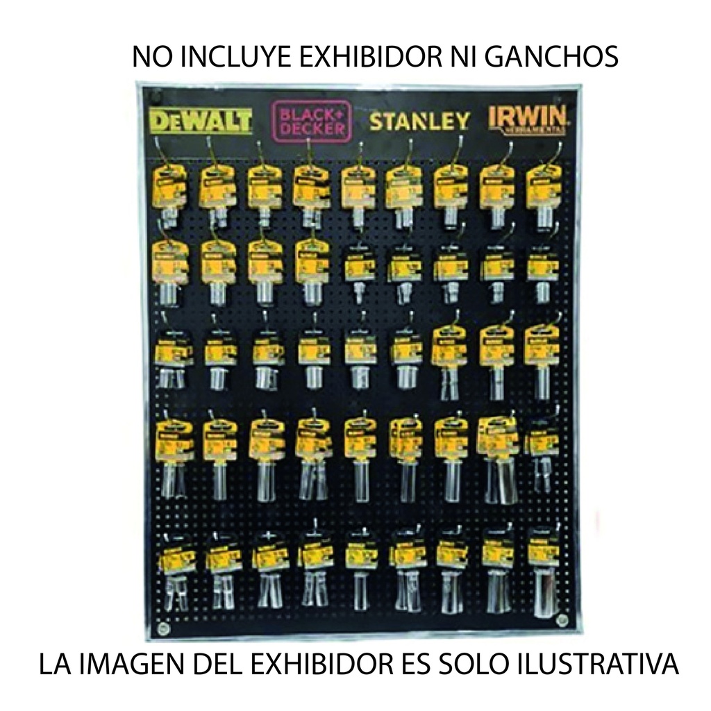 JUEGO DE DADOS C/ENTRADA 3/8 STD Y MM CORTOS Y LARGOS (92 PZAS.) A GRANEL... NO INCLUYE EXHIBIDOR NI GANCHOS
