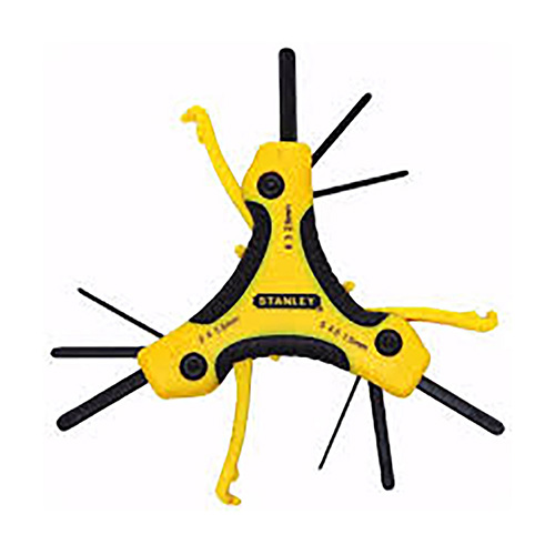 DESTORNILLADOR MULTIPLE 9 PZAS. (NEGRO/AMARILLO) STANLEY