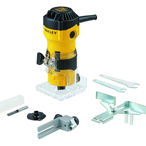 RECORTADOR DE ENCHAPADOS DE 1/4 550 W 35,000 RPM