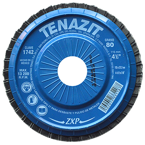 DISCO DE LIJA 115X22.2 TENAZIT ZXP-80