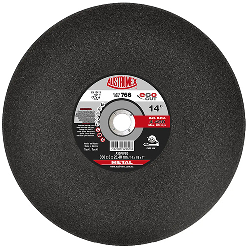 DISCO P/CORTE METAL 14 X 1/8 X 1 (PLANO) LINEA ECO-CUT SUPER ECONOMICO