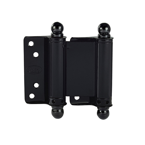 JUEGO DE BISAGRAS DOBLE ACCIÓN COLOR NEGRO, 3", 2 PIEZAS