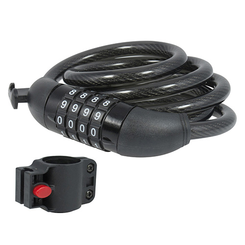 CANDADO DE CABLE DE COMBINACIÓN 8 MM X 1 M