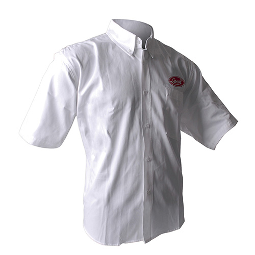 CAMISA DE MANGA CORTA PARA CABALLERO, COLOR BLANCO TALLA CH