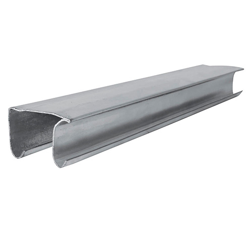 RIEL TIPO JJ PARA CLÓSET 3 M, DE LÁMINA