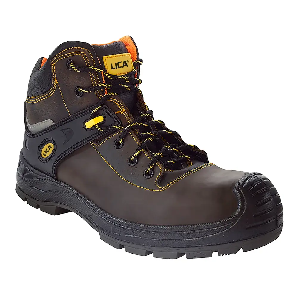 BOTA DE TRABAJO DIELÉCTRICA CAFÉ, INYECCION DIRECTA, TALLA 30