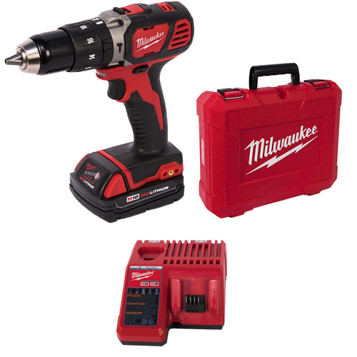 TALADRO/ROTOMARTILLO/DEST DE 1/2 M18™ C/CARBONES 18V ION/LITIO CON 1 BATERIA COMPACTA 1.5 AMP + CARGADOR