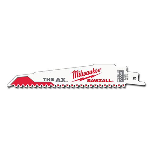 SEGUETA PARA SIERRA SABLE SAWZALL THE AX DPP 5 LARGO 6" (5 PIEZAS)