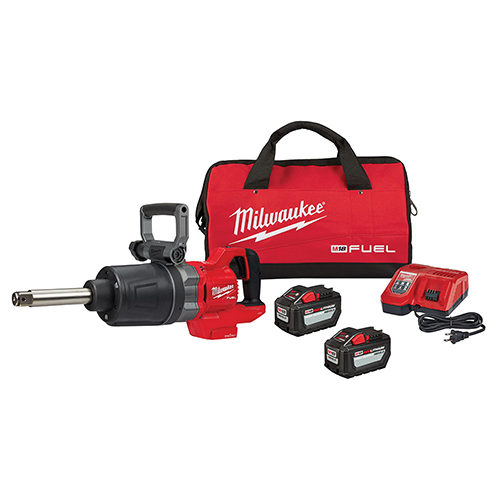 LLAVE DE IMPACTO M18 FUEL DE 1 SISTEMA ONE KEY CON 2 BAT 12 AMP CARGADOR Y MALETA