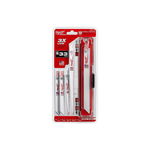 SEGUETA SAWZALL® PARA MADERA Y METAL SET (PAQ. 10 PZAS.)