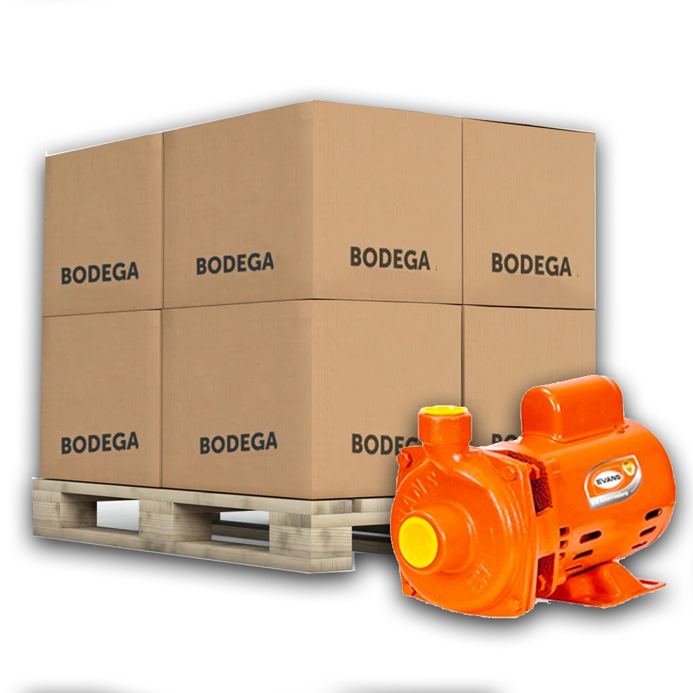 PALLET DE 60 BOMBAS DOMESTICA 1 HP MONOFASICO 3,450 RPM SUCCION 1 1/4 DESCARGA 1