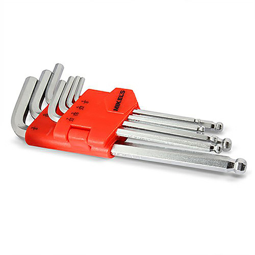 JUEGO DE LLAVES HEXAGONALES ALLEN® ESTANDAR, PUNTA DE BOLA (7 PZAS)