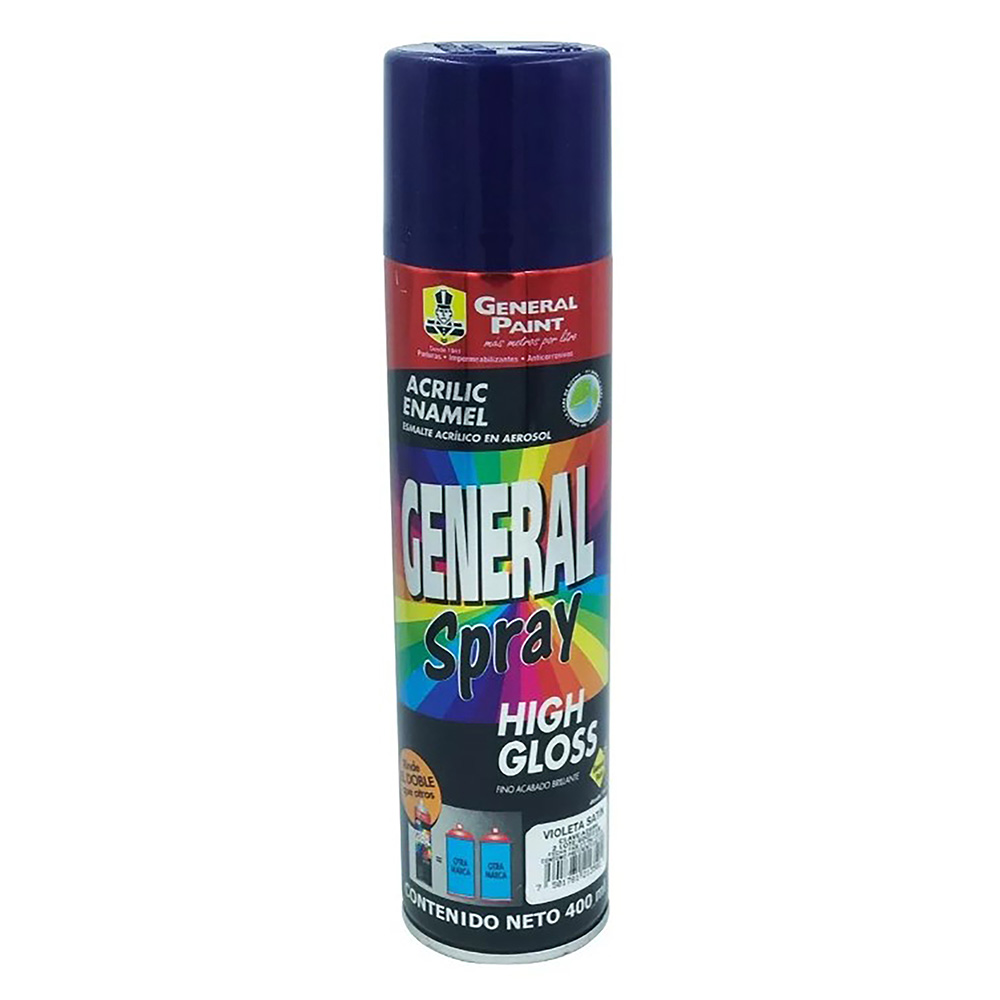 PINTURA EN SPRAY (BOTE 400ml) VIOLETA SATIN