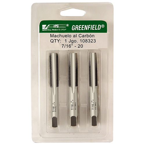 JUEGO DE MACHUELOS CARBONO 1 - 14 (3 PIEZAS)