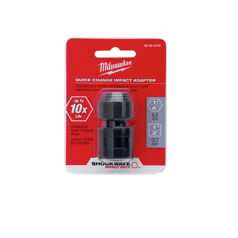 ADAPTADOR HEX 1/4" A CUADRADO 1/2"