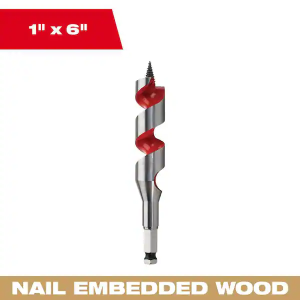 BROCA ESPIRAL (AUGER) 1" X 18" ZANCO 7/16"