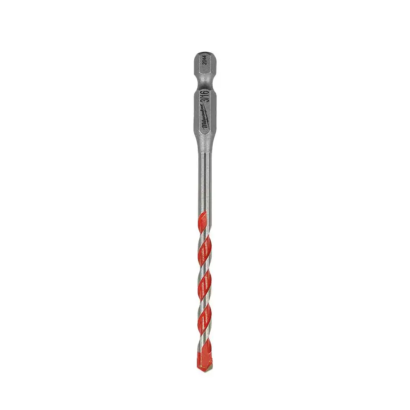 BROCA CON PUNTA DE CARBURO 3/16" X 2" X 4" - BULK (25)