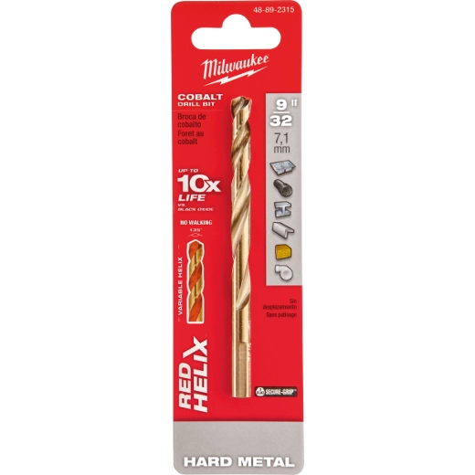 BROCA COBALTO RED HELIX 9/32"