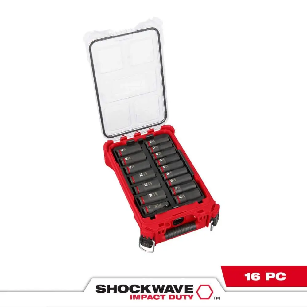 1/2DR 16PC MM PO IMP SCKT SET
