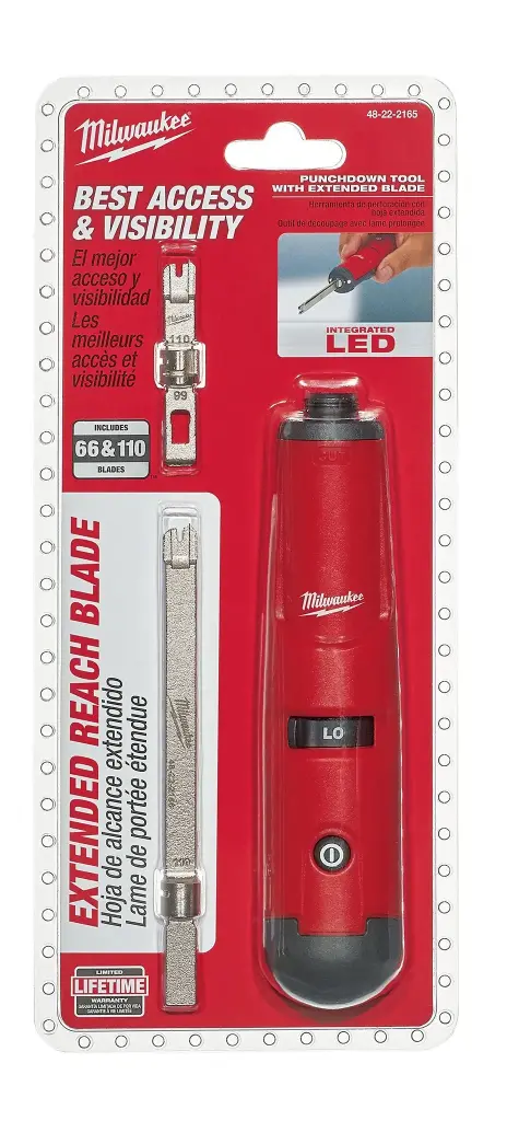 PONCHADORA CON HOJA EXTENDIDA