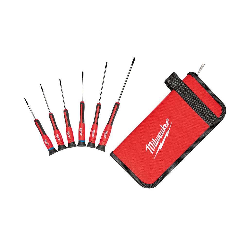 KIT DE DESARMADORES DE PRECISION 6 PZAS