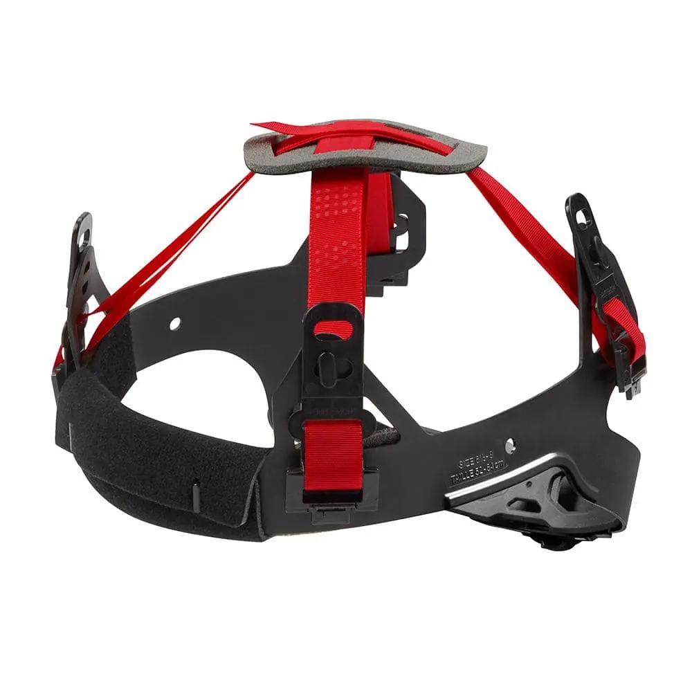 SUSPENSIÓN PARA CASCO CON AJUSTE DE TRINQUETE DE 4 PUNTOS