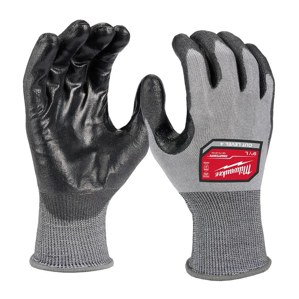 (6) CUT 4 HIGH DEXTERITY GLOVES - L