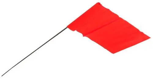 BANDERINES NARANJAS DE 100 PZS DE 2.5" X 3.5"
