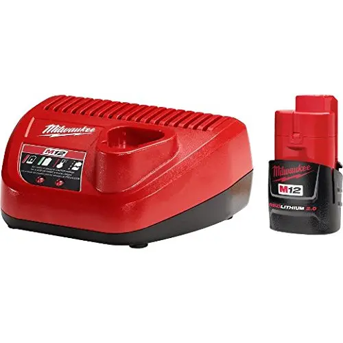 BATERIA COMPACTA REDLITHIUM™ 2.0 Y CARGADOR M12™