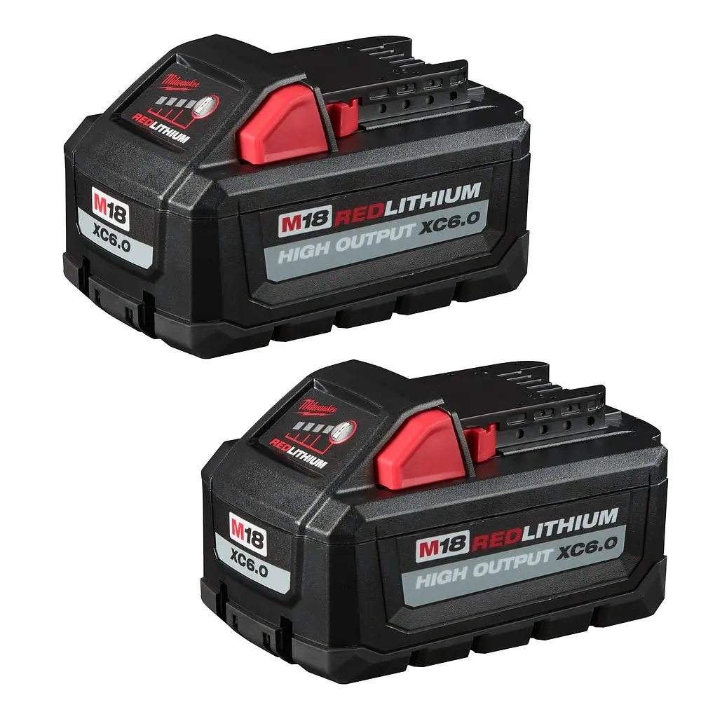 BATERIA GRAN CAPACIDAD XC8.0 AMP HD PAQUETE DE 2PZS.