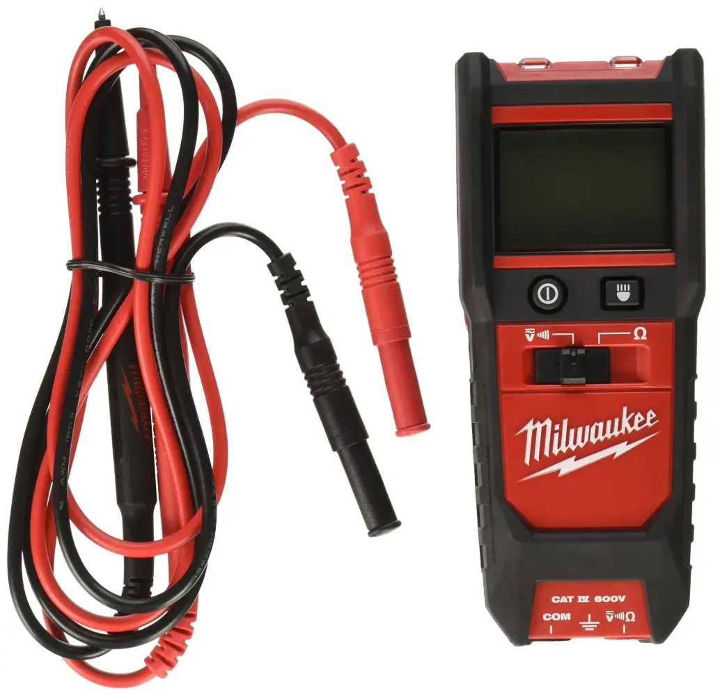 DETECTOR DE VOLTAJE CON RESISTENCIA 600V AC/DC