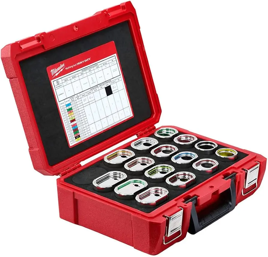 JUEGO DE DADOS DE ALUMINIO EN U #6-750 MCM