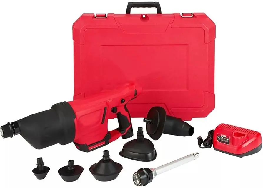 PISTOLA DE AIRE PARA LIMPIAR DRENAJES AIRSNAKE™ M12™ KIT