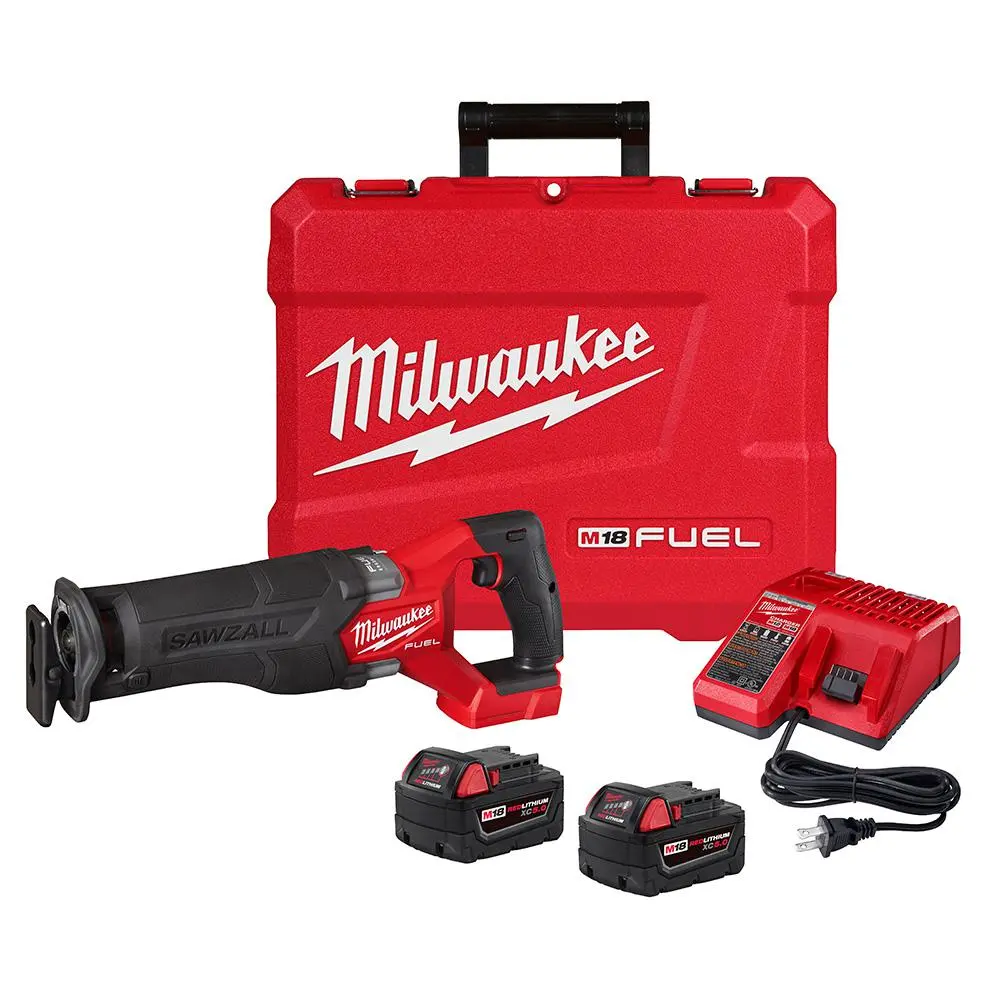 SIERRA SABLE M18 FUEL™ SAWZALL® KIT CON DOS BATERIA Y CARGADOR