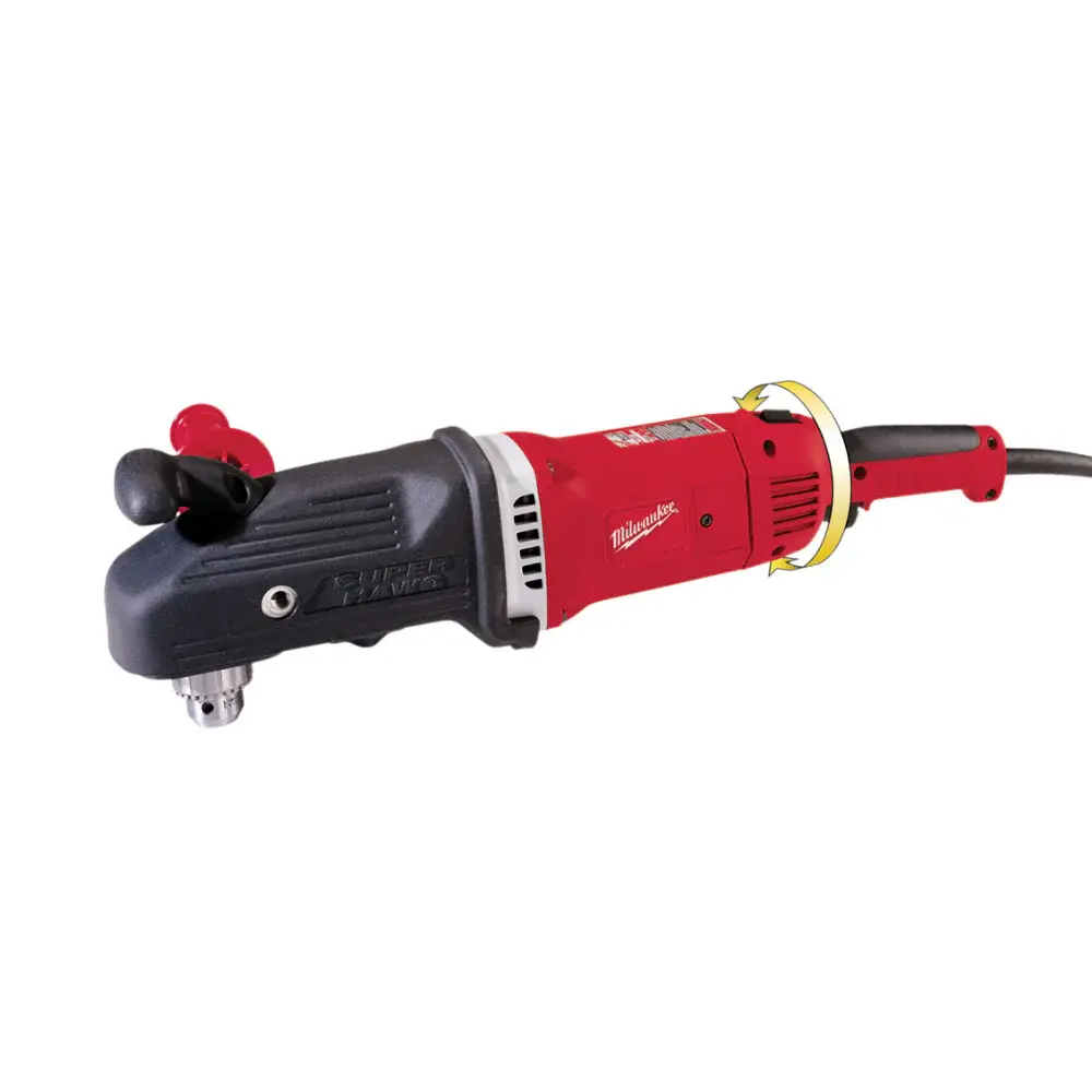 TALADRO SUPER HAWG™ DE 1/2" 13 AMP 450/1,700 RPM