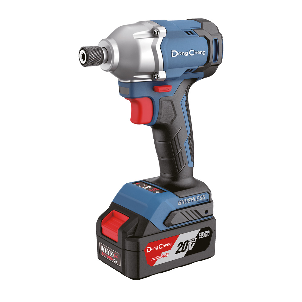 DESTORNILLADOR DE IMPACTO 1/4 INALAM. 20 V C/1 BAT, S/CARBONES, CARGADOR Y ESTUCHE