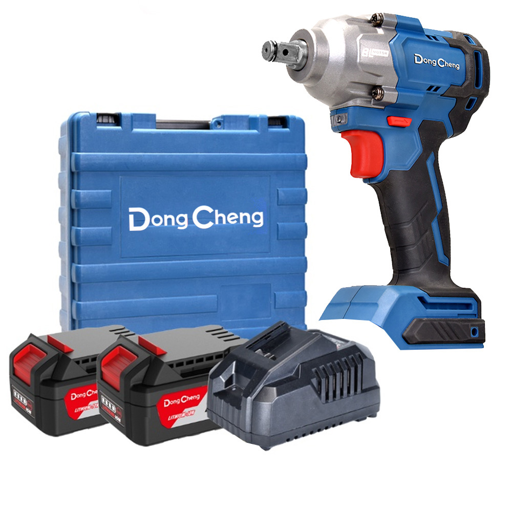 LLAVE DE IMPACTO DE 1/2 INALAM. 20 V S/CARBONES C/2 BAT DE 4 AMPS, CARGADOR Y ESTUCHE (USO PESADO)