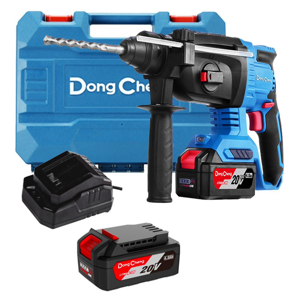 ROTOMARTILLO SDS PLUS DE 1, 20 V S/CARBONES, C/2 BAT. DE 4 AMPS, CARGADOR Y ESTUCHE