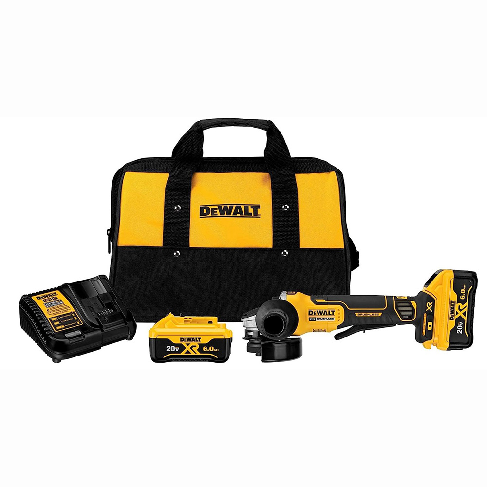 KIT DE ESMERILADORA 4 1/2 BRUSHLESS 20V XR
