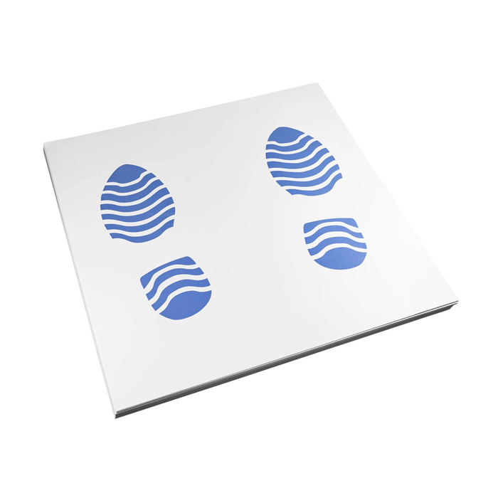 FUNDA POSAPIÉS ANÓNIMA EN PAPEL